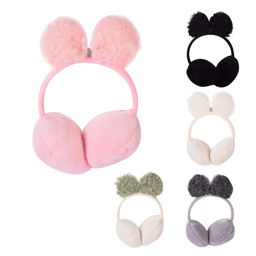 Хутряні навушники AC8407, в пакеті (6910568000029) МІКС - фото 1