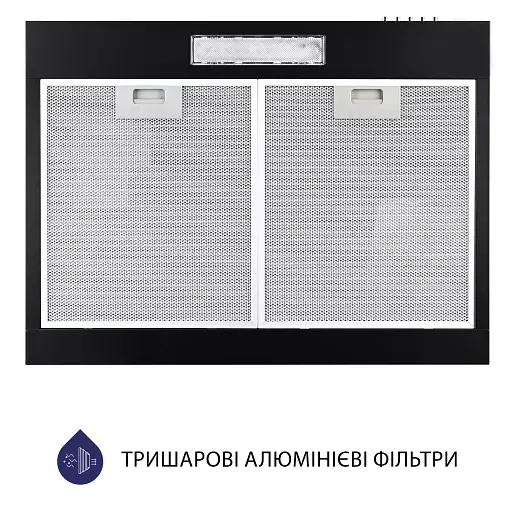 Вытяжка плоская Minola HPL 612 BL - фото 5