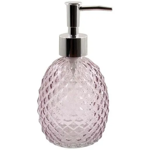 Ємність для рідини скляна Lumines 350 мл рожева TS23019B