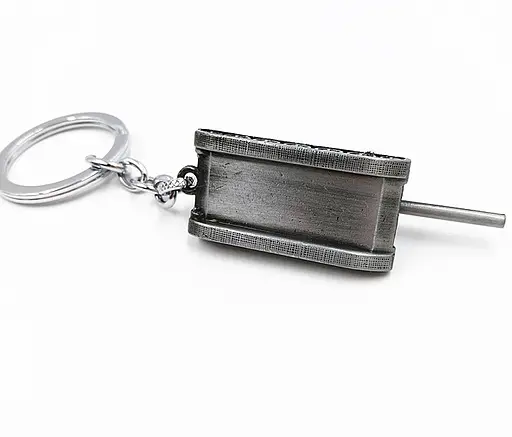 Брелок GeekLand World of Tanks Jagdpanther Світ танків срібло WoT 21.122.613 - фото 4