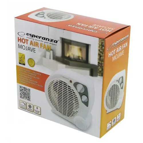 Тепловентилятор Esperanza EHH002 Mojave 2000W - фото 2