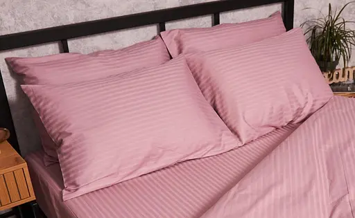 Набор наволочек Moon&Star Satin Stripe Stripe Candy 70х70 см 2 шт - фото 2