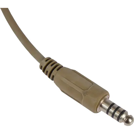 Адаптер-кабель Ops-Core AMP U174 Downlead Mono Binaural 21" Tan - фото 2