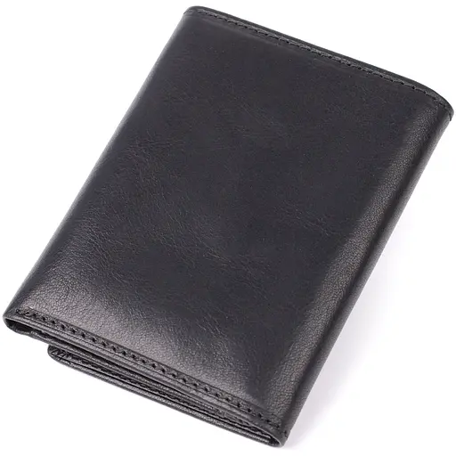 Кошелек для мужчин из глянцевой натуральной кожи Tony Perotti 7.2х10х1 см acs0032253 - фото 2