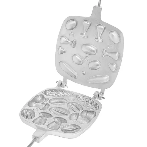 Форма для выпечки печенья с начинкой "Орешница Лесное Ассорти" (тяжелая квадратная), ХЕАЗ 82499 - фото 5