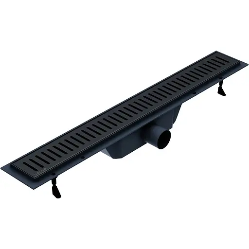 Душевой канал Volle Master linea 700 мм сухой затвор с решеткой линия de la noche 9000.200704 - фото 1