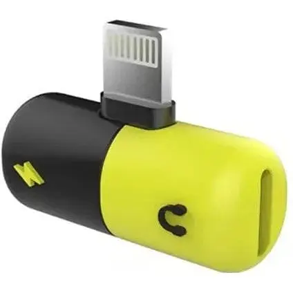 Перехідник XoKo iphone xs/x/8/7 для заряджання та навушників 2 в 1