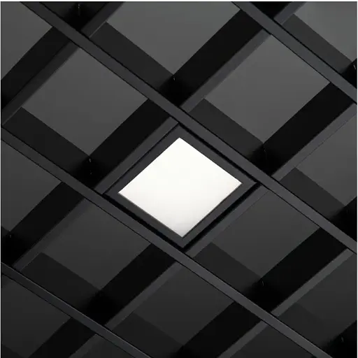 Точковий світильник для стелі Грильято Imperium Light 724186.05.92 Griliato Led 1x8.4W 4000K IP20 Чорний - фото 1