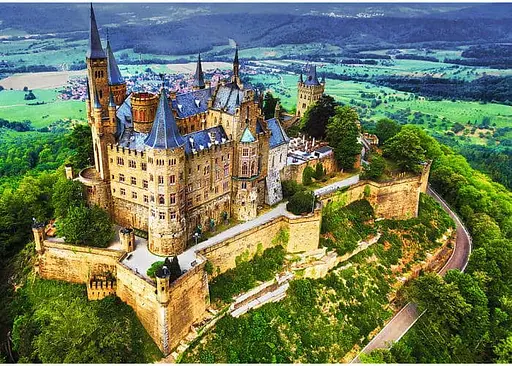 Пазл Trefl Фото Одиссея: Замок Гогенцоллерн Германия 1000 эл. (10825) - фото 2