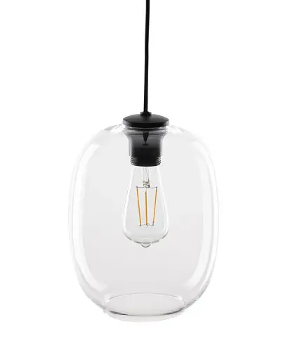 Підвісний світильник, люстра TK Lighting 4339 Elio E27 1x15W IP20 прозорий - фото 3