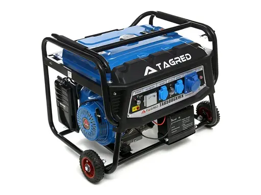 Бензиновий генератор Tagred 6,0/6,5 кВт, однофазний, ручний/електрозапуск (TA6500GKWX) - фото 3