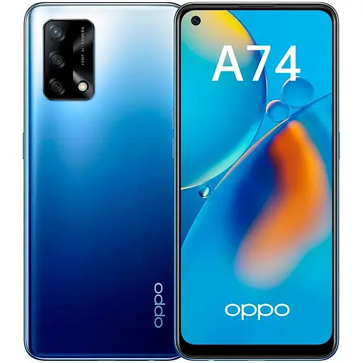 Oppo A74 128 GB Blue (Grade C) Seller Refurbished - фото 1