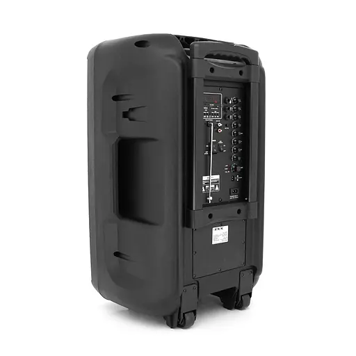 Потужна акустична система з підсвічуванням ZXX - 7878, 60W, 2 Bluetooth мікрофони, вбудований акум 12B 5A, живлення 220в, Black, Box - фото 3