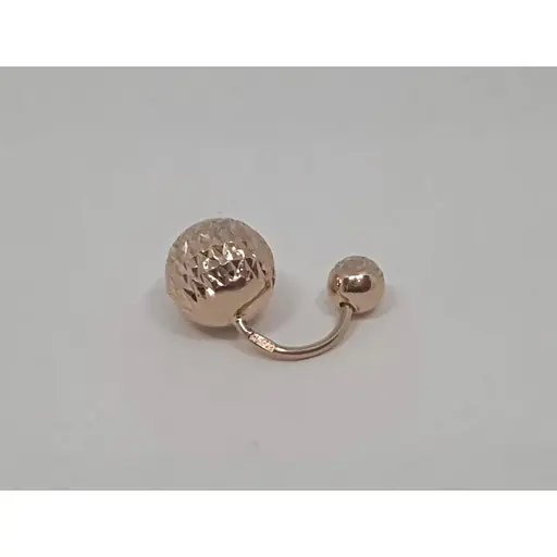 Золота сережка-пірсинг Favoritum. 310129_9_А - фото 3