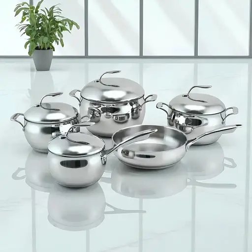 Набір посуду Lora NS13KIT 9 предметів  - фото 6