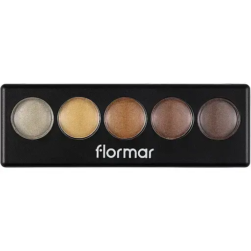 Палетка тіней для повік Flormar Color Palette Eyeshadow тон 004 (Golden Caramel) 9 г (8000019545062) - фото 1