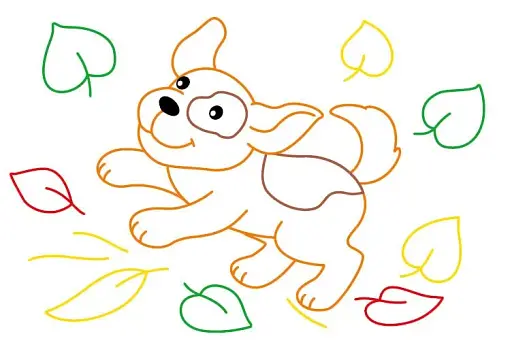 Розмальовка з підказкою. Кумедні звірята - фото 3