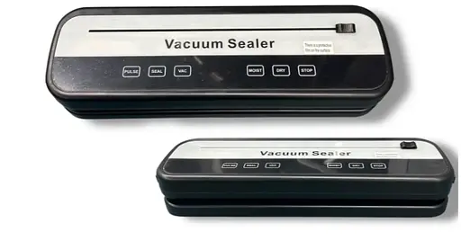 Вакууматор HZ-001 вакуумний пакувальник захист продуктів від повітря та вологи 100 Вт Чорний - фото 1
