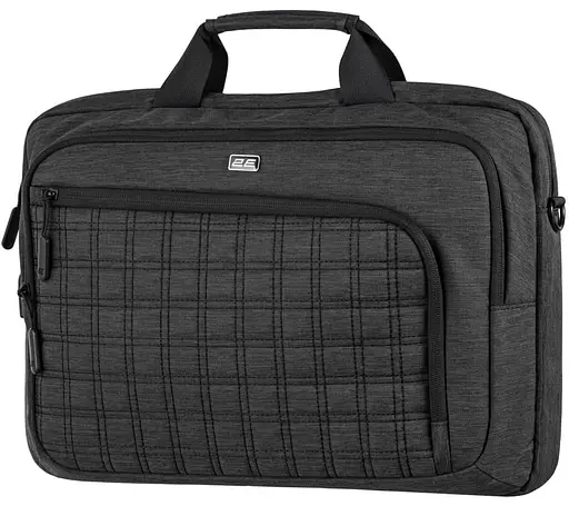 Сумка для ноутбука 2E 16" CrossSquares, Black (2E-CBN9198BK) - фото 2