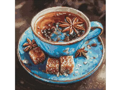 Алмазна мозаїка Ideyka Чай з анісом (40х40 см) - фото 1