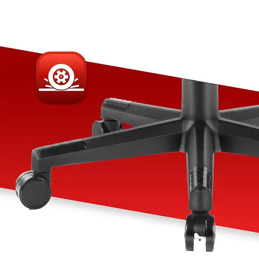 Компьютерное кресло Hell's Chair HC-1006 Grey-Black ткань - фото 4