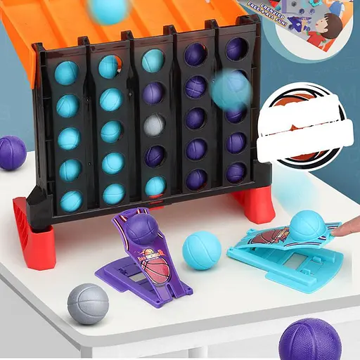 Настольная интерактивная игра Ummi 22046 Bouncing Ball Orange / Black - фото 3