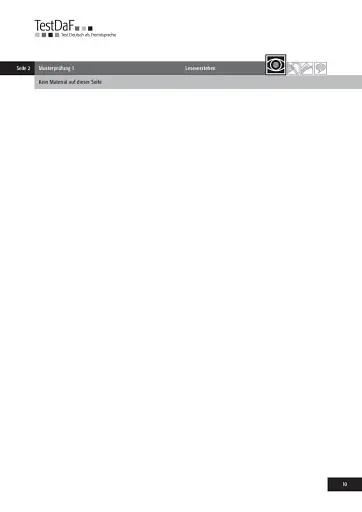 TestDaF Musterprüfung 1. Heft mit Audio-CD - фото 9