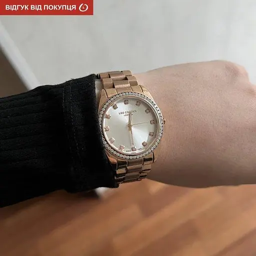 Часы женские наручные Lee Cooper Santorini Gold (Золотистый) - фото 8