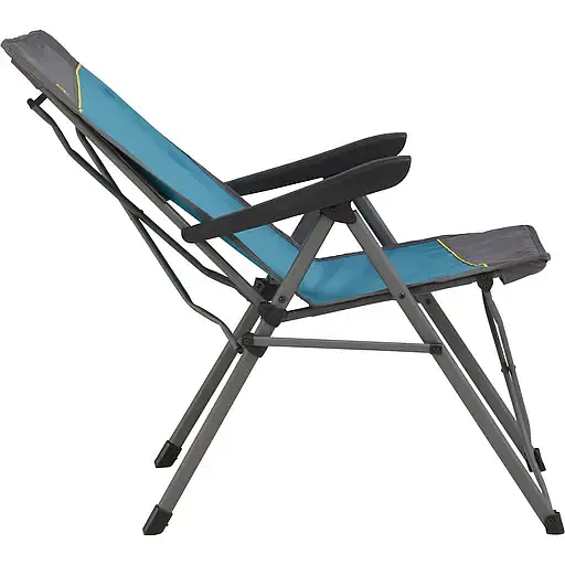 Кресло раскладное Uquip Justy голубое с серым (244015) - фото 3