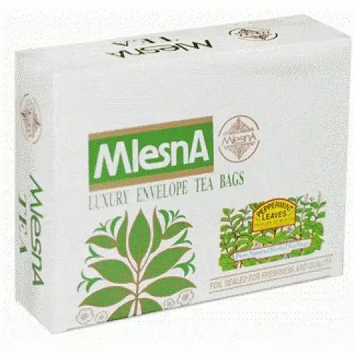 Чай трав'яний Mlesna Перцева м'ята в пакетиках паперова коробка 300 г - фото 1