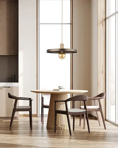 Підвісний світильник, люстра TK Lighting 10758 Sila E27 1x15W IP20 коричневий - фото 2