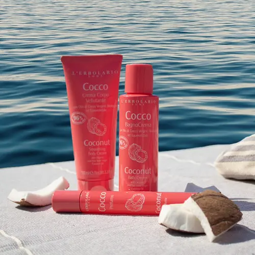 Зволожуючий крем для душу Карибський кокос L'ERBOLARIO 100 мл - фото 2