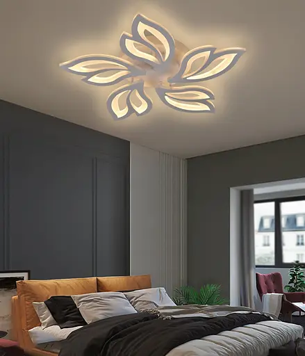 Люстра світлодіодна акрилова VALESO V X6078-5 WT біла - фото 2