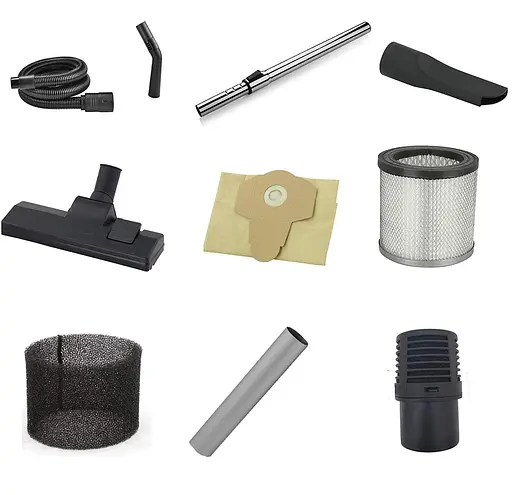 Пылесос DMS 4in1 1800 Вт с розеткой 220 Вт промышленный многоцелевой 30 л - фото 6