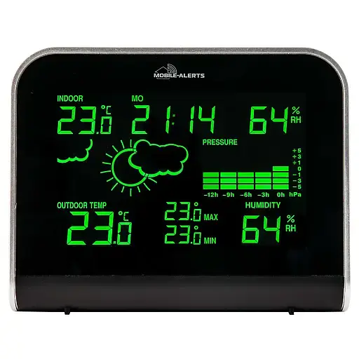 Метеостанция Technoline Mobile Alerts MA10920 IT black/silver (MA10920) - фото 2