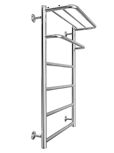 Водяна рушникосушка Mario Inox Hotel770x530/500 1.8.044541.P, Хром, нижнее - фото 3