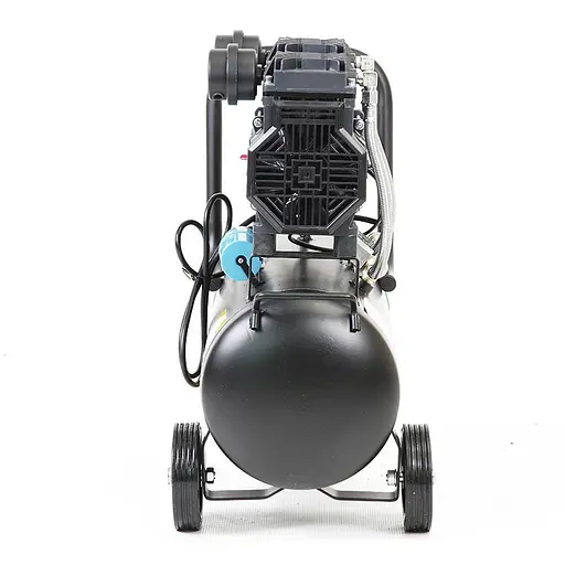 Компресор двоциліндровий безмасляний Apro OFE-24 1,5 кВт 240 л/хв 24 л 30412 - фото 3