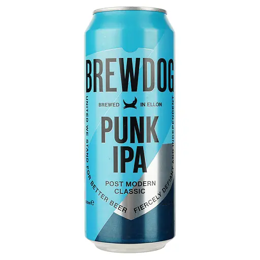 Уценка. Пиво BrewDog Punk IPA светлое 5.4% 0.5 л ж/б