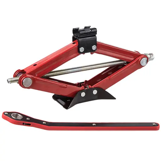 Домкрат гвинтовий Штурмовик ромбовидний з тріскачкою 1.5 т 390 мм 2.7 кг (BBC-1500T) - фото 2