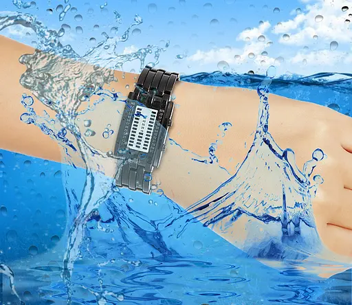 Унікальний чоловічий годинник Skmei 0953 (Чорний) - фото 8