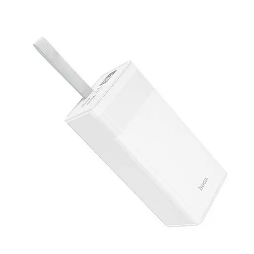 Зарядное устройство для телефона Power bank HOCO J86 Powermaster с фонарем 40000mAh Белый - фото 2
