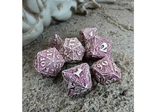 Набір кубиків Dracopolis Dice Set: Yucatan Featherwing , 7 шт. (SDCP02) - фото 3