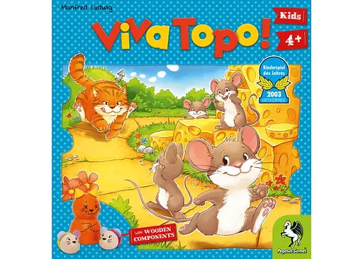 Настільна гра Pegasus Spiele Сирний край (Viva Topo!) (англ.) (PS154) - фото 3