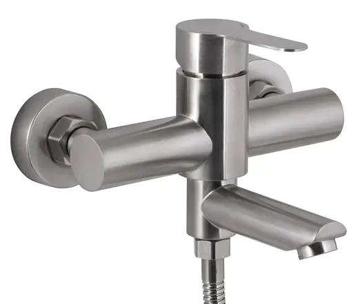 Смеситель для ванны Brinex Pure 006 Nickel BRIPUR006NKL - фото 2