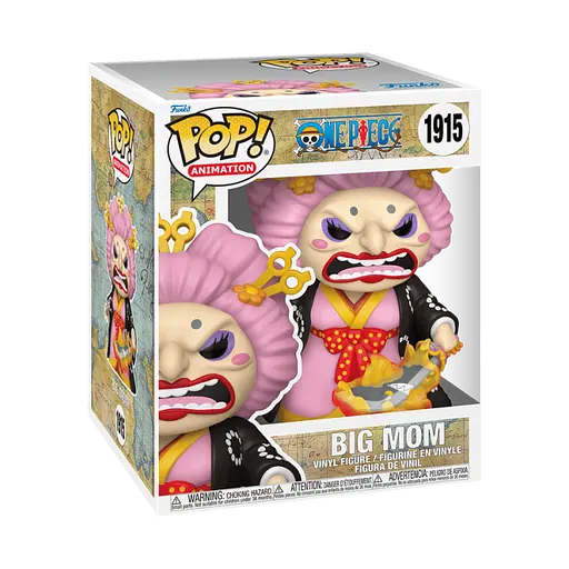 Фигурка Funko Pop Фанко Поп One Piece Big Mom Ван Пис большая мамочка 17 см OP BM 1915 - фото 3