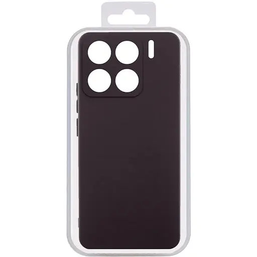 Чехол Silicone Cover Lakshmi Full Camera (AA) для Xiaomi 15 Pro Черный / Black - фото 4