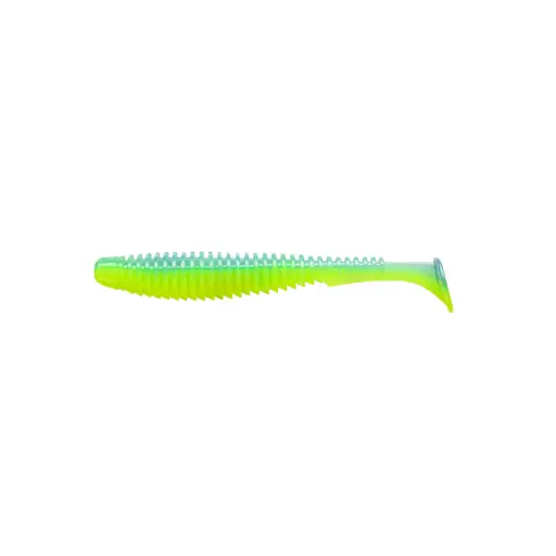 Силікон FishUP U-Shad 3" #206 - Sky/Chartreuse (9 шт/уп)