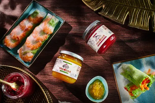 Джем без сахара Yagodar Ананас Апельсин Имбирь 210 г - фото 3