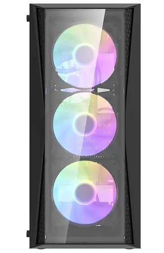 Корпус Darkflash DK352 Plus без БЖ (DK352 PLUS BLACK) - фото 3
