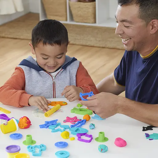 Набір для творчості Hasbro з масою для ліплення Play-Doh Land Air and Sea (F8788) - фото 12